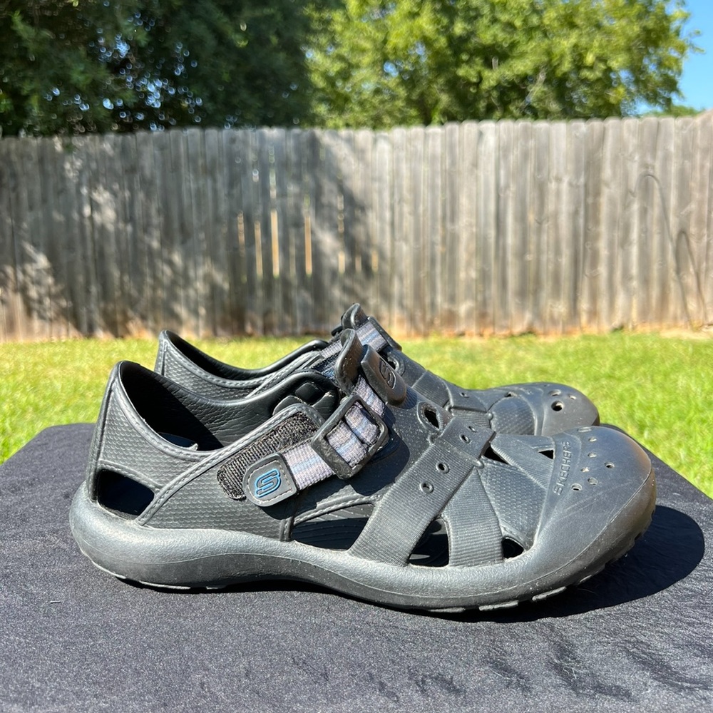 Skechers Mens Rubber Sport Sandals Water Shoes Size 11 Gem